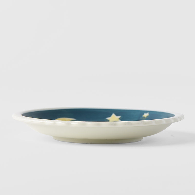 Plate Biscuit 14.1cm Midnight Snack Cat