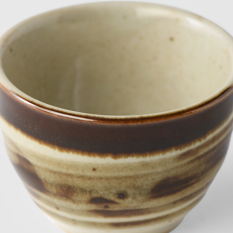 Sake Cup 4.3cm Wheat Glaze