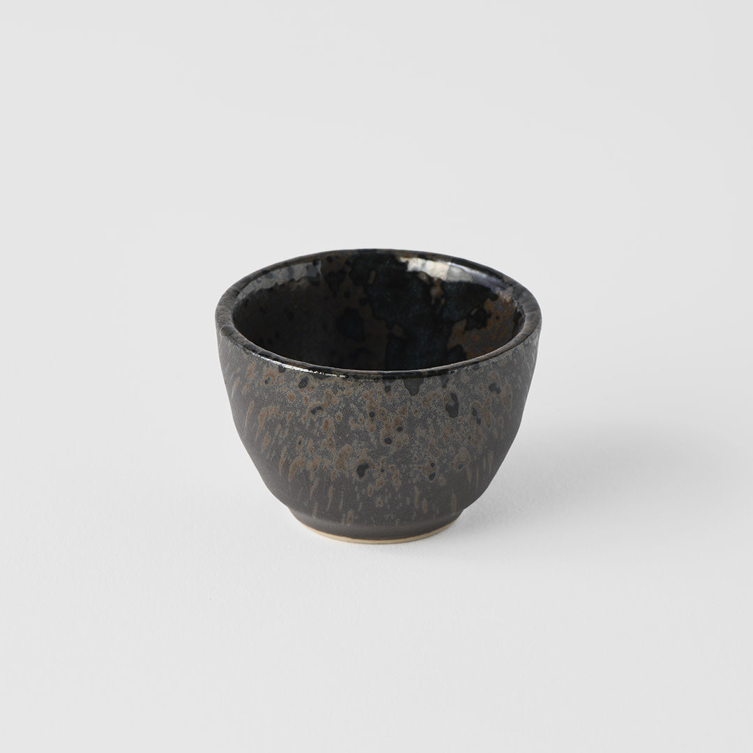 Sake Cup 20ml Black Glaze