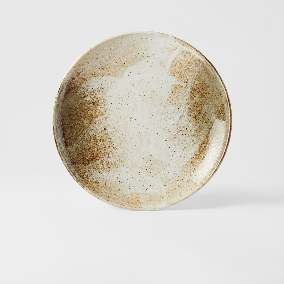 (B-GRADE) Dinner Plate Large 28.5cm Snow Bamboo Glaze