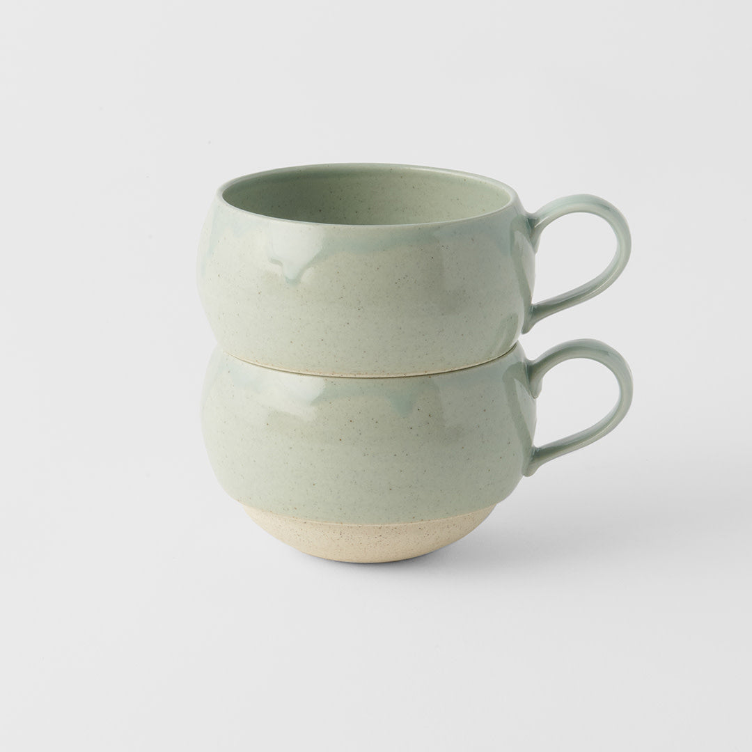 Sphere Mug with Handle 300ml Tomei Blue Glaze