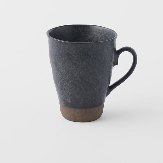 Wave Mug 270ml Black & Bisque Glaze