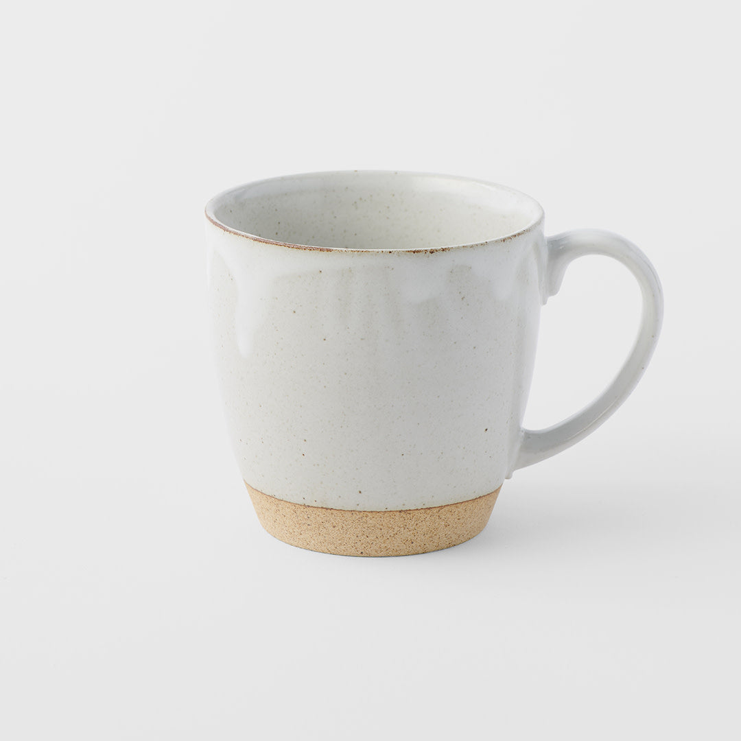 Taiko Mug 265ml White & Bisque Glaze