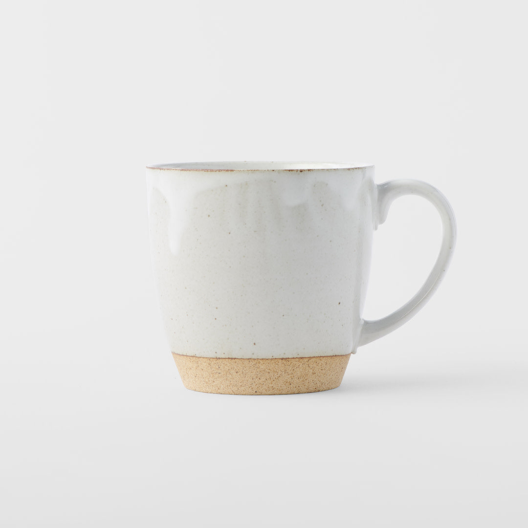 Taiko Mug 265ml White & Bisque Glaze