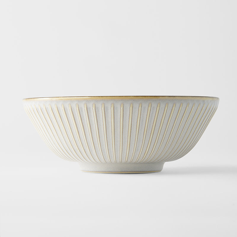 Bowl 21cm White Sendan Glaze