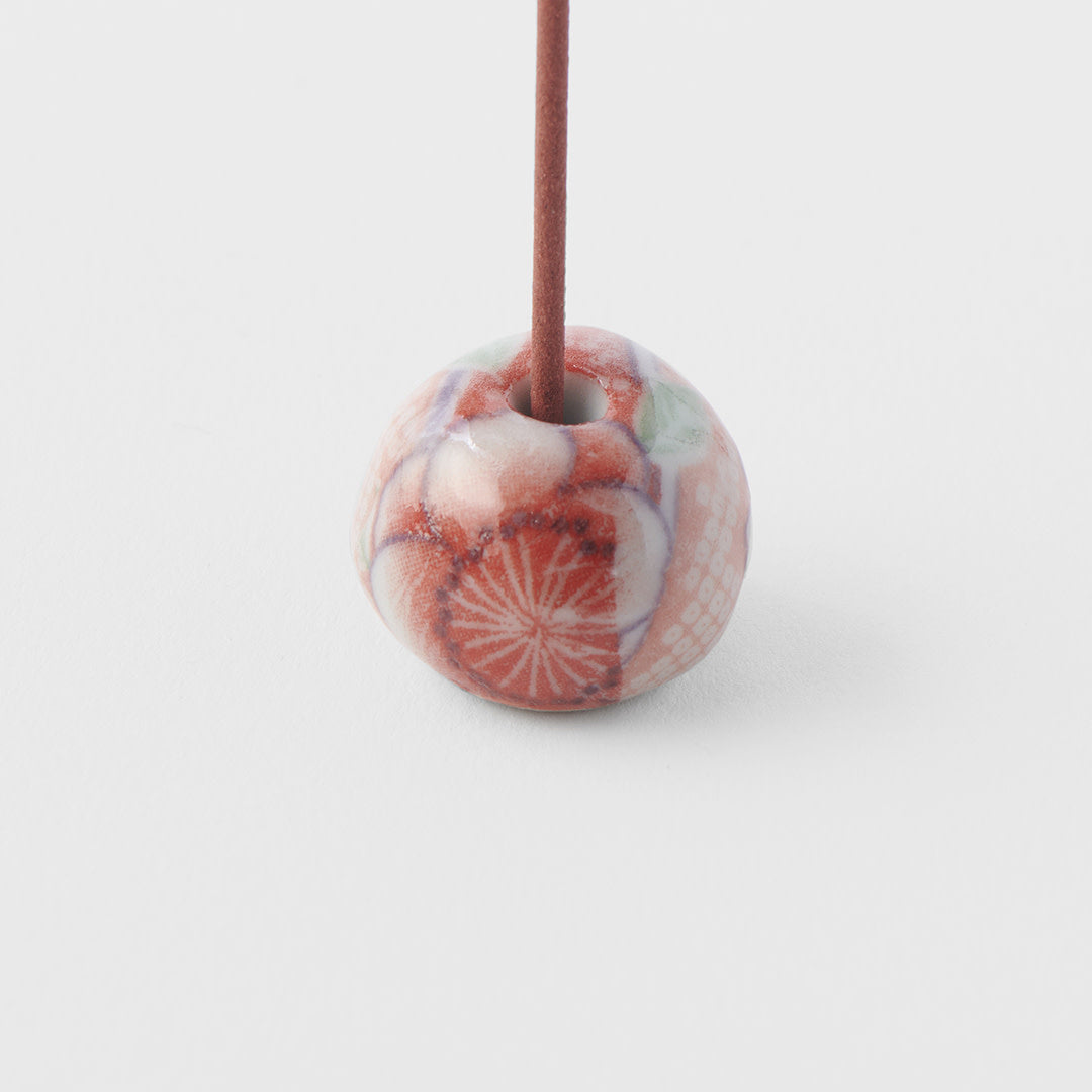 Incense Stand 2.3cm Red Chiyogami