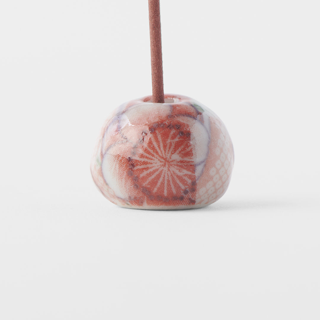 Incense Stand 2.3cm Red Chiyogami