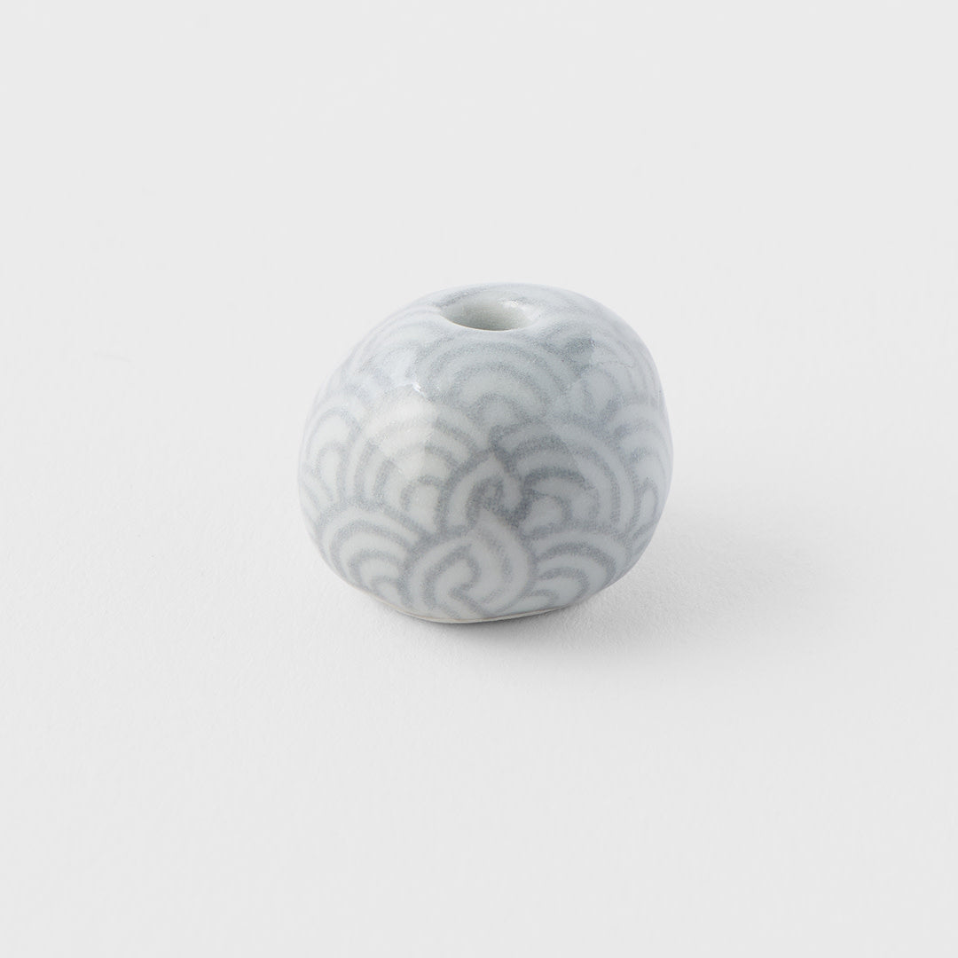 Incense Stand 2.3cm Grey Wave