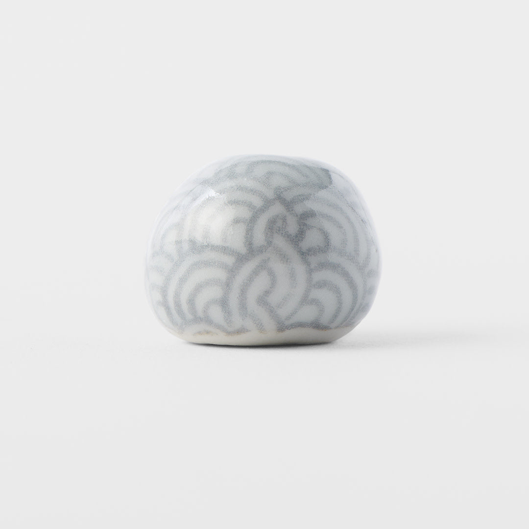 Incense Stand 2.3cm Grey Wave
