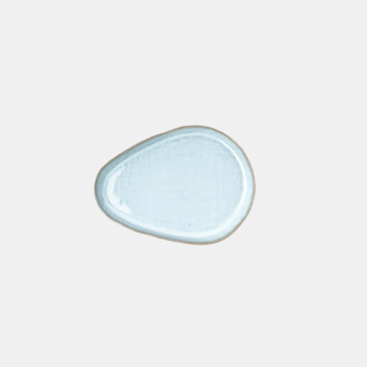 Arc Saucer Cloud Blue Glaze
