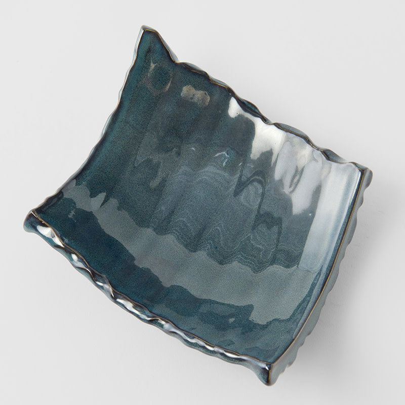Sushi Plate Swept Side 26cm Neptune Glaze