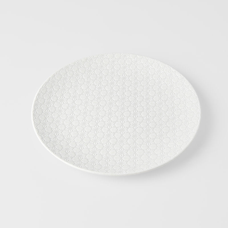 Dinner Plate 28.5cm White Star Glaze