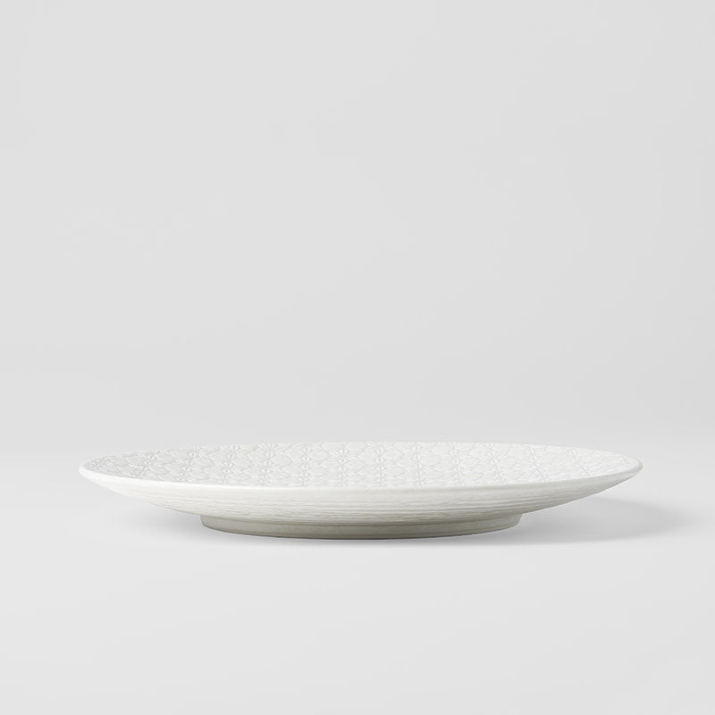 Dinner Plate 28.5cm White Star Glaze
