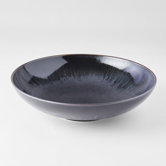 Serving Bowl 28.5cm Matt and Shiny Glaze - Made In Japan | Japanese Tableware