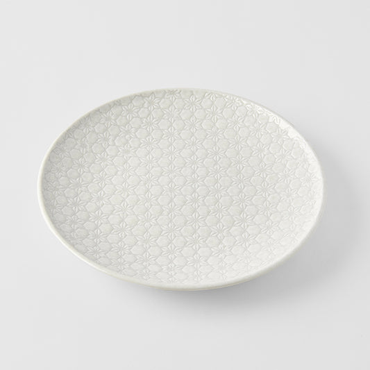 Dinner Plate 25.5cm White Star Glaze