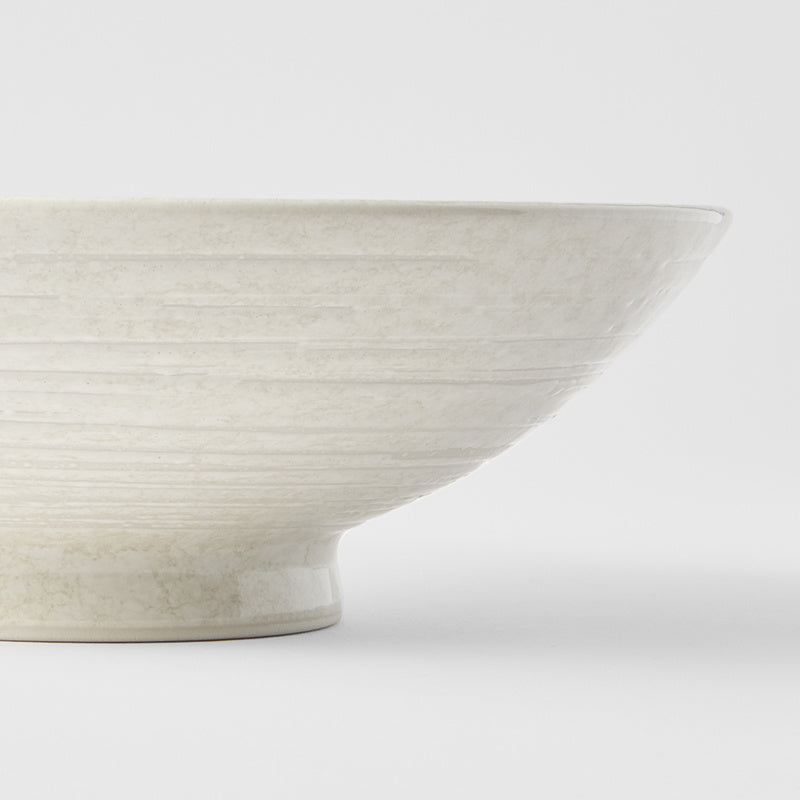 Ramen Bowl 24.5cm White Star
