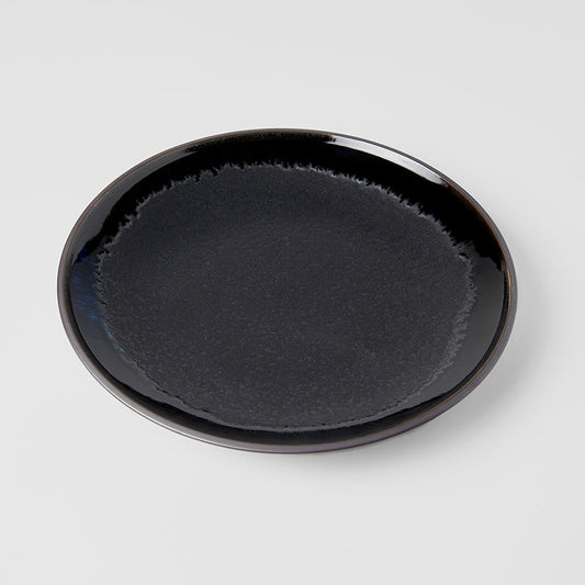 Dinner Plate 25.5cm Matt and Shiny Glaze - Made In Japan | Japanese Tableware
