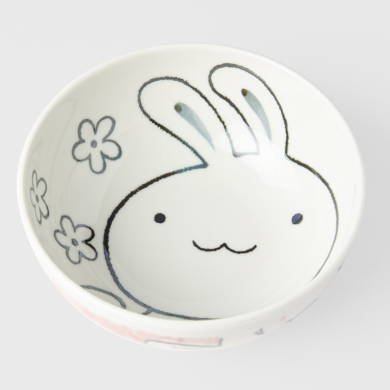 Shallow Bowl 16 cm / Simple Rabbit Design