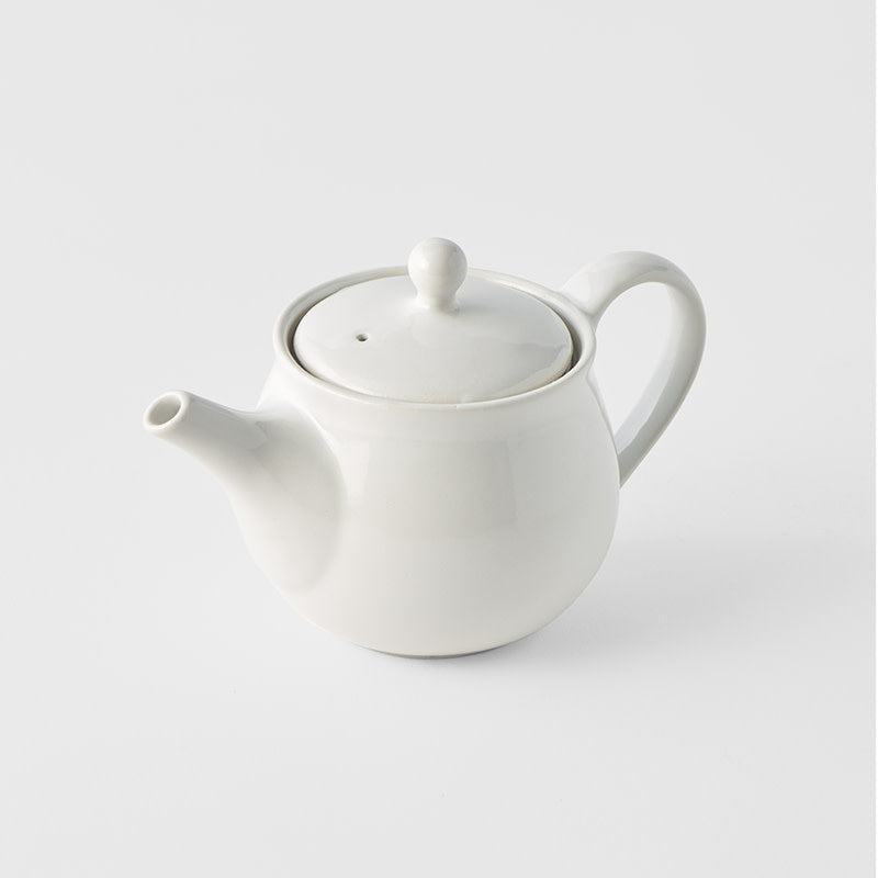 Teapot 400ml Matte White Glaze