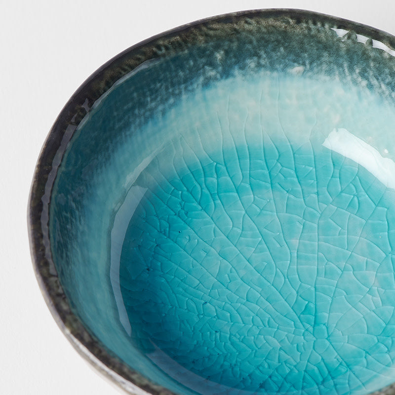 Sauce Bowl 8.5cm Sky Blue Design - Made In Japan | Japanese Tableware