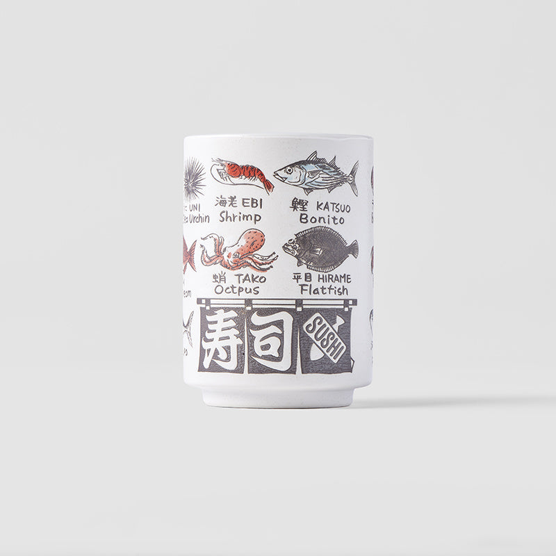 Sushi Mug 250ml Fish Design