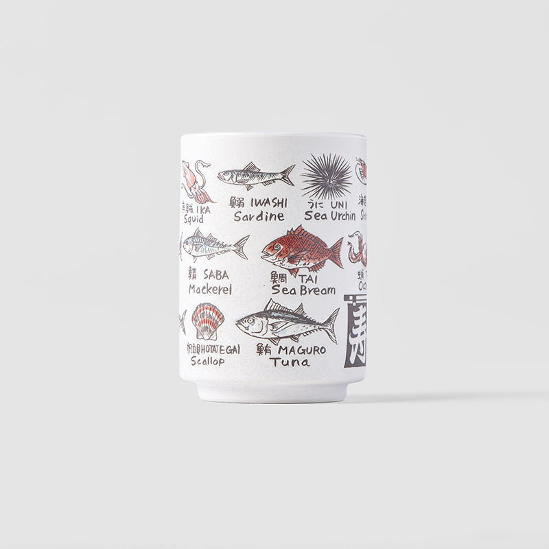 Sushi Mug 250ml Fish Design