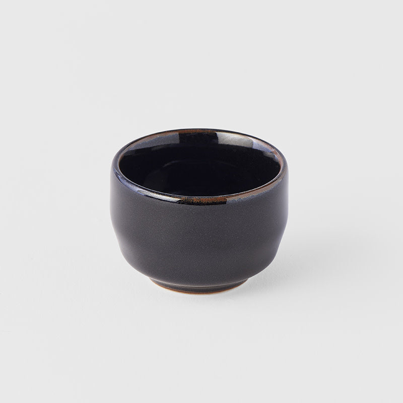 Sake Cup Ochoko 40ml Tenmokku Black Glaze