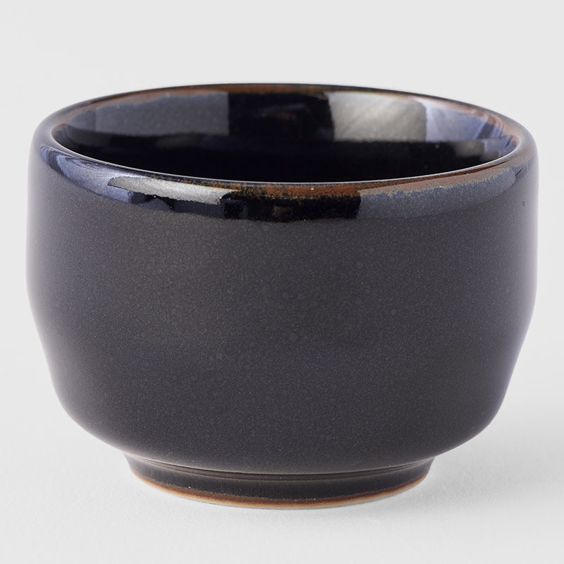 Sake Cup Ochoko 40ml Tenmokku Black Glaze