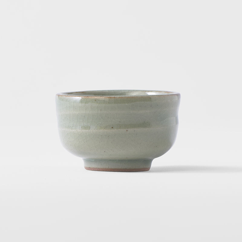 Sake Cup 35ml Celadon Glaze - Made In Japan | Japanese Tableware