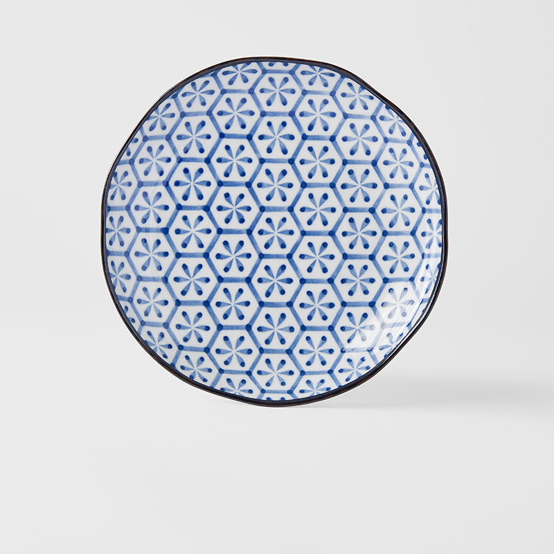 Dinner Plate 23cm Flower Design