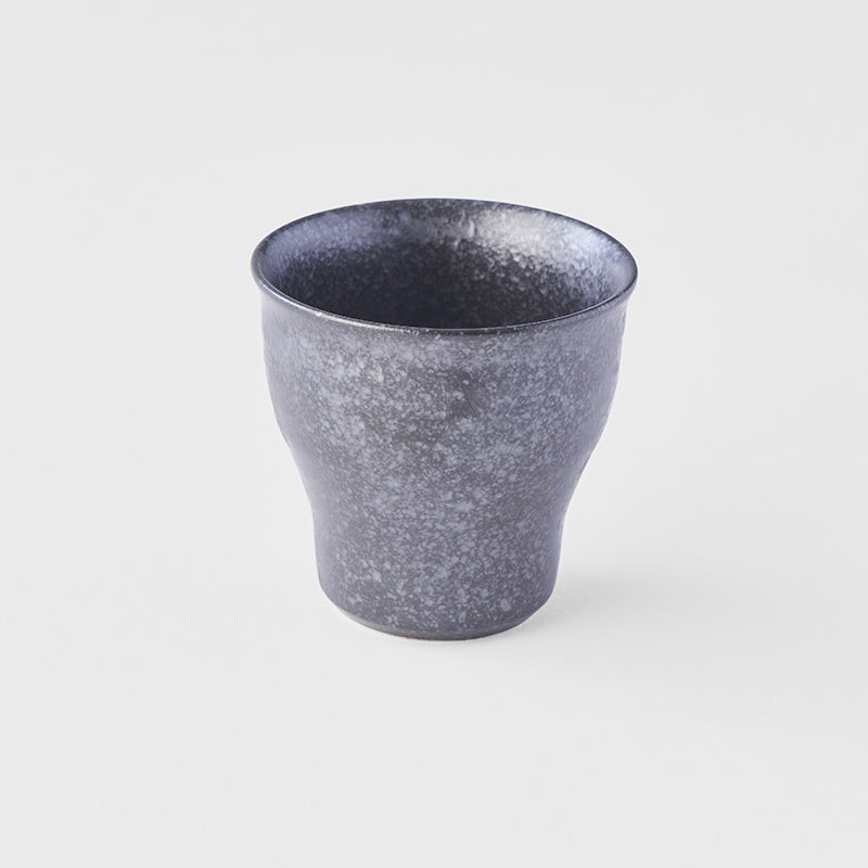 Cup Fluted 7cm Craft Black