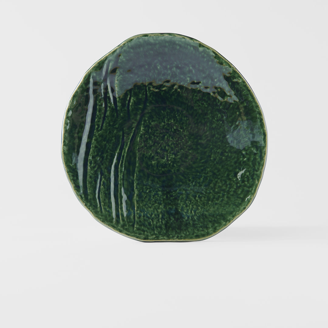 Dinner Plate 27cm Oribe Green Glaze