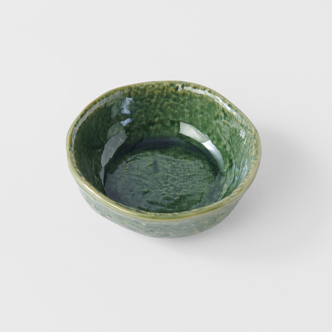 Sauce Dish 8.5cm Oribe Green Glaze