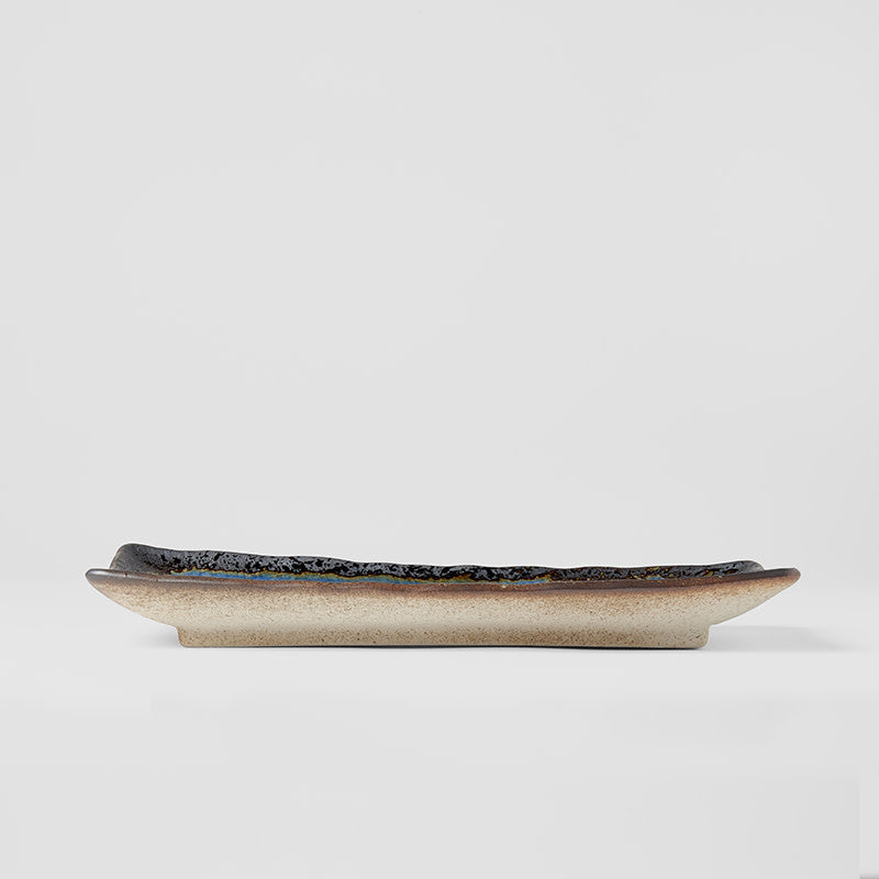 Plate Rectangular 29x12cm Cobalt Blue