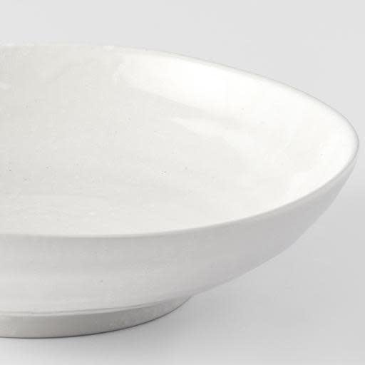 Pasta Bowl 21cm Soft White Glaze - Made In Japan | Japanese Tableware