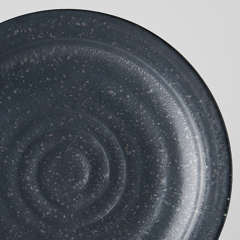 Dinner Plate 26cm Ibushi Black Glaze