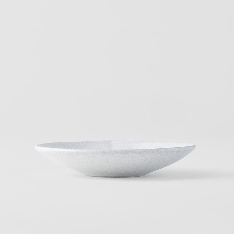 Small Plate 12.5cm Snow Leaf Glaze