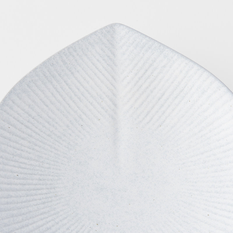 Small Plate 12.5cm Snow Leaf Glaze