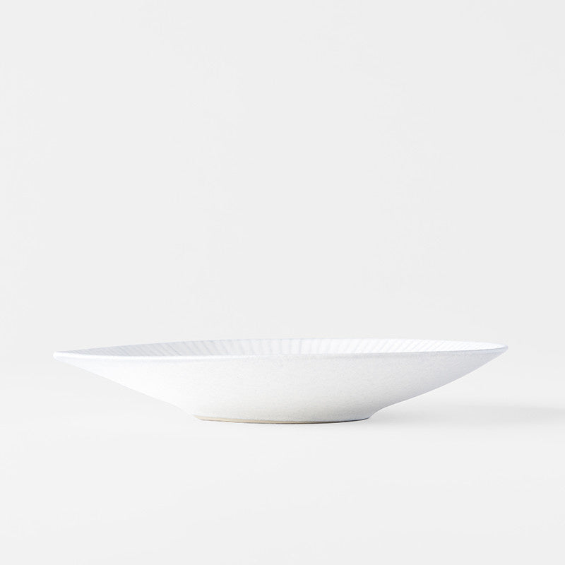 Medium Plate 17.5cm Snow Leaf Glaze