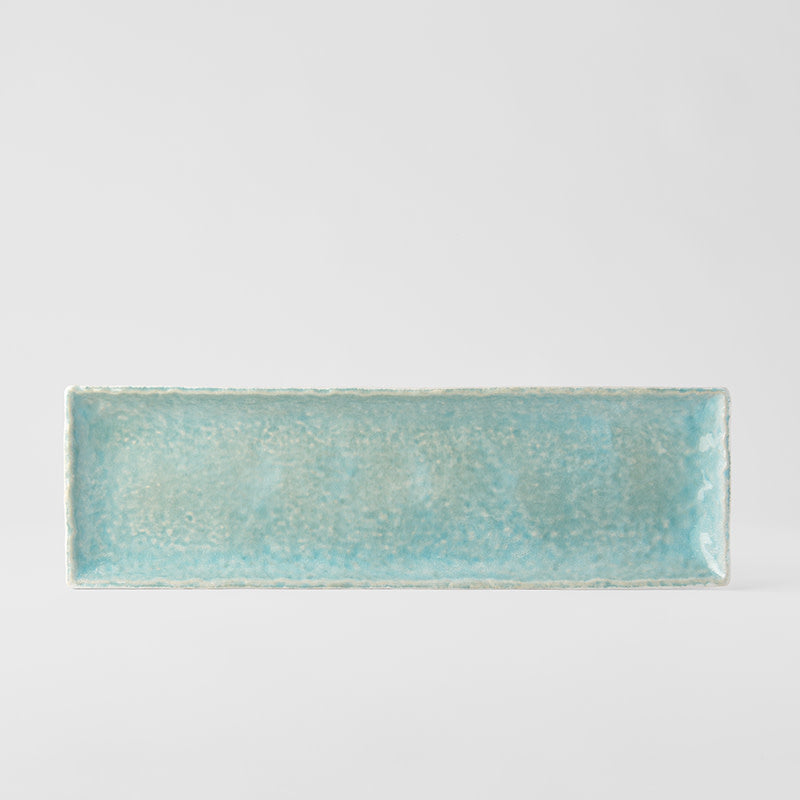 Platter Large 50cm Crazed Blue Glaze