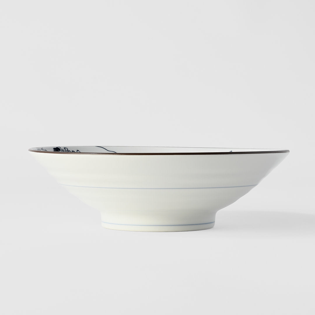 Ramen Bowl 24.5cm Great Wave Design
