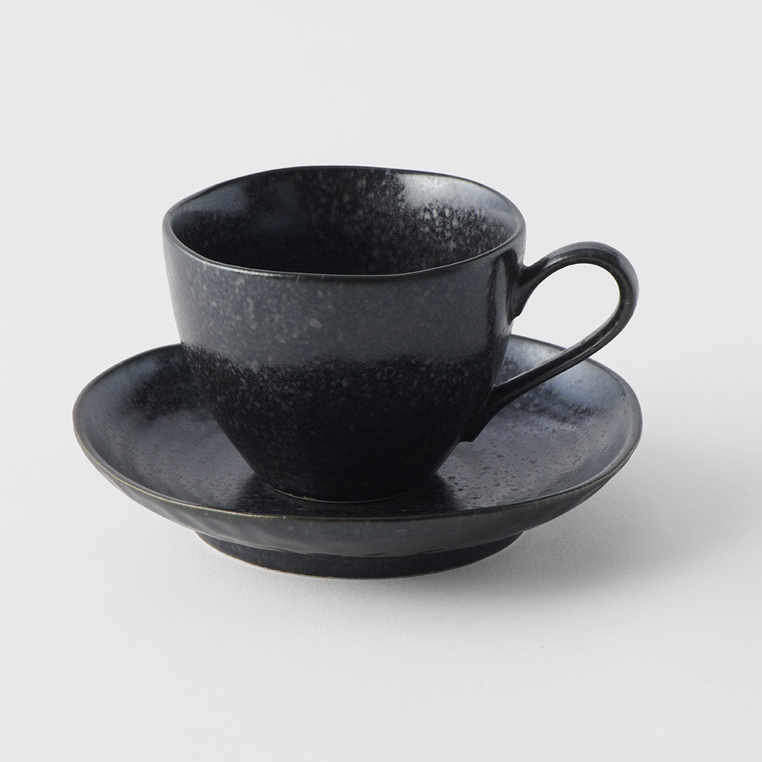 Cup 160ml Matte Black Glaze