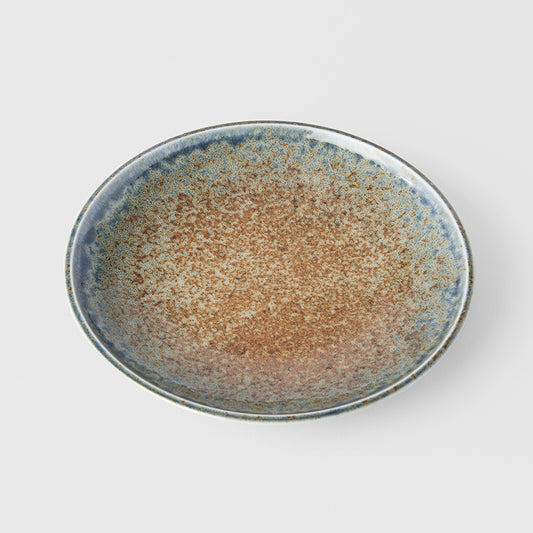 Side Plate 19.5cm Earth & Sky Glaze - Made In Japan | Japanese Tableware