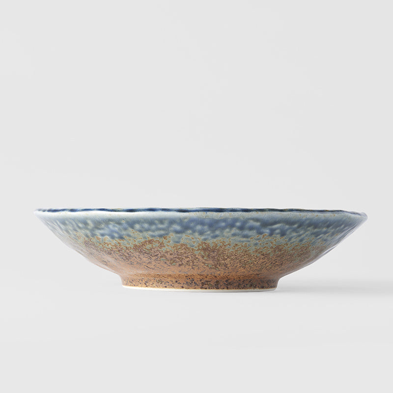 Pasta Bowl 24cm Earth & Sky Glaze - Made In Japan | Japanese Tableware