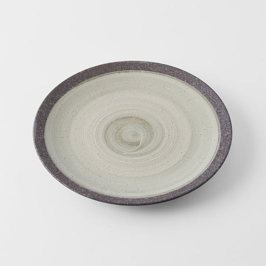 Dinner Plate 28.5cm Nin Rin Glaze - Made In Japan | Japanese Tableware