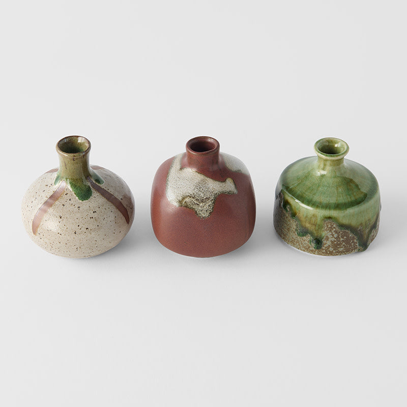 Vase Small x 21 Assorted Glazes