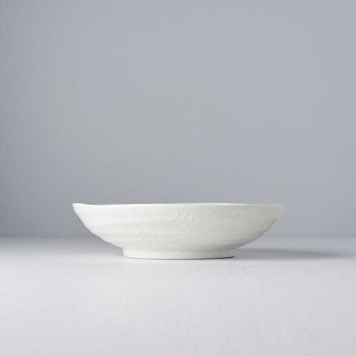 Pasta Bowl 21cm Soft White Glaze - Made In Japan | Japanese Tableware