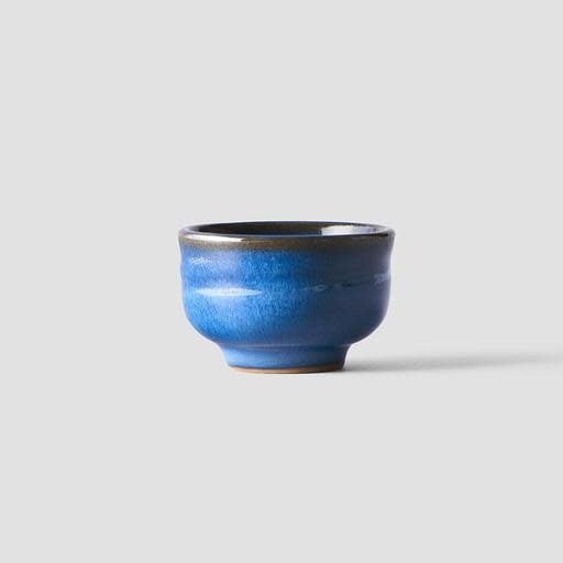 Sake Cup 35ml Gura Kiln Blue