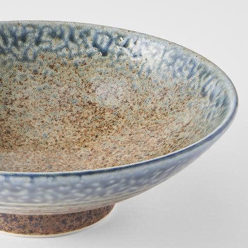 Ramen Bowl 24.5cm Earth & Sky Glaze - Made In Japan | Japanese Tableware