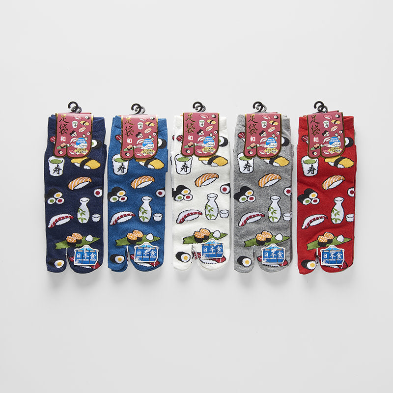 Socks Tabi Sushi EU39-43 White